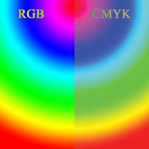اختلاف رنگ های  cmyk و rgb