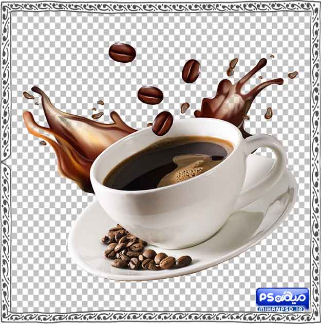 طرح png فنجان قهوه