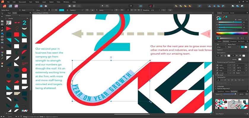 Adobe In Design software