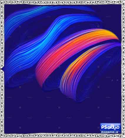 دانلود رایگان بک گراند امواج 