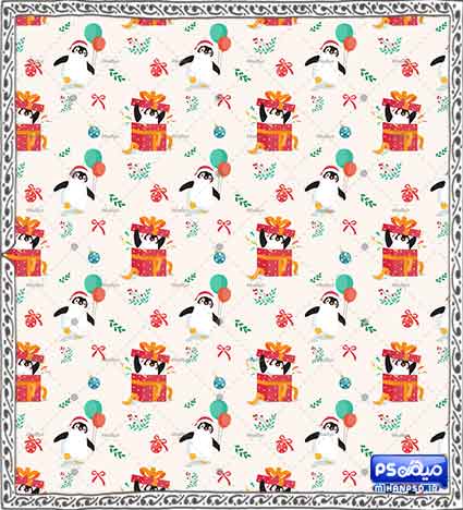 پترن رایگان کریسمس