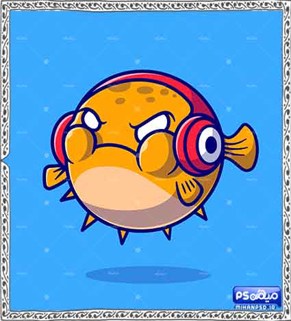 وکتور رایگان ماهی