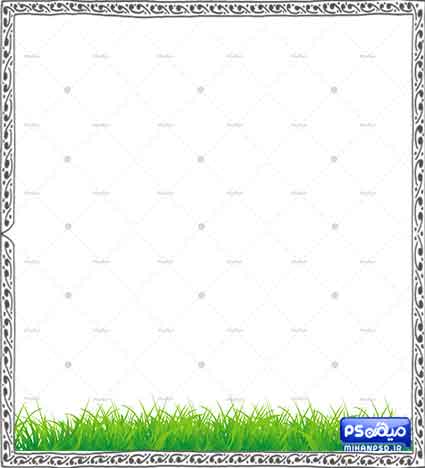 وکتور لایه باز چمن