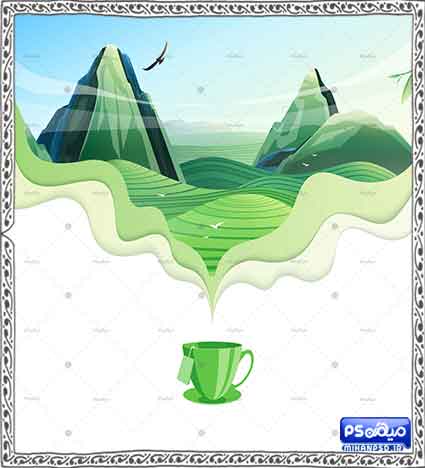 وکتور لایه باز چای