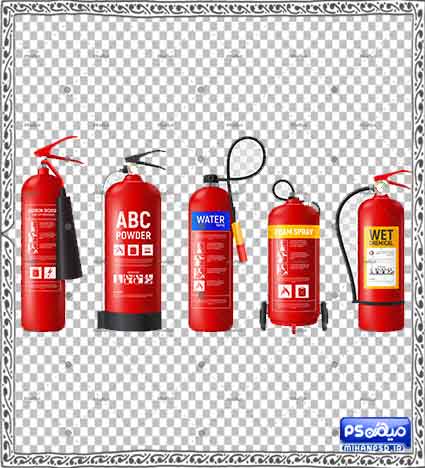 وکتور رایگان کپسول آتش نشانی