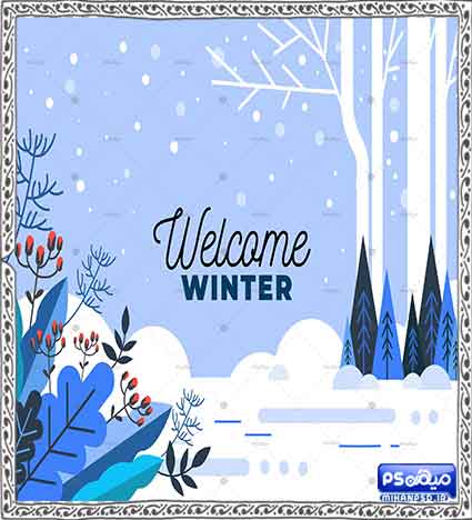 دانلود وکتور زمستان