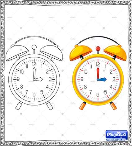 وکتور رایگان ساعت