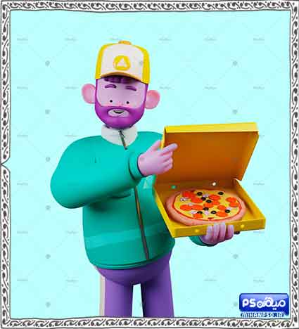 وکتور رایگان سه بعدی