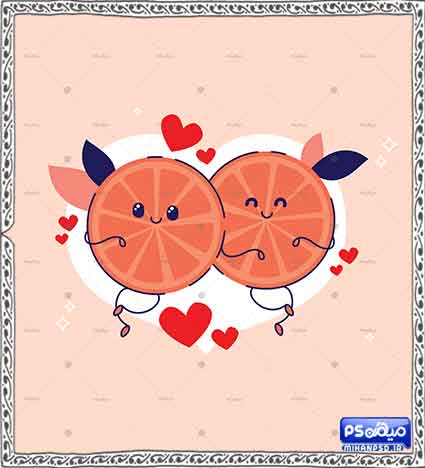 وکتور لایه باز میوه