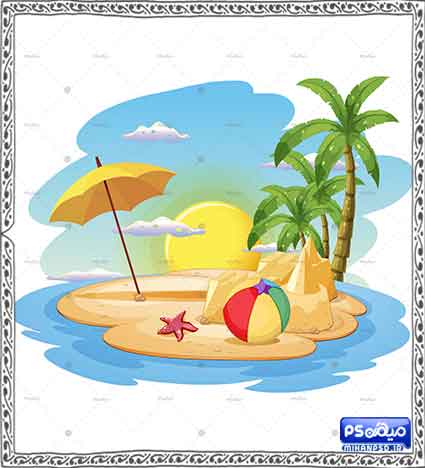 دانلود وکتور تابستان