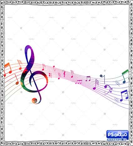 وکتور رایگان موزیک