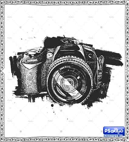 وکتور لایه باز دوربین