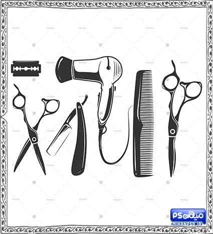 وکتور پیرایشگاه مردانه