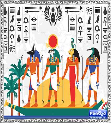 وکتور رایگان اهرام مصر