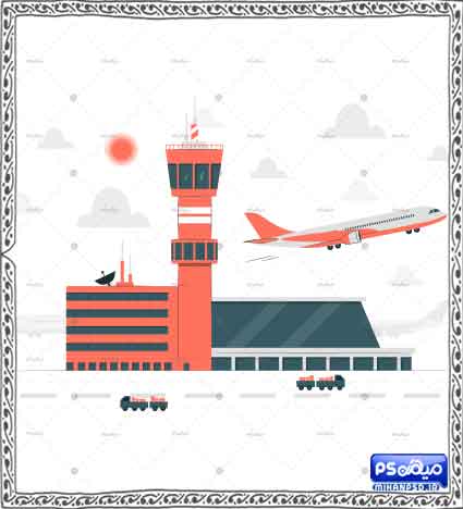 وکتور هواپیما رایگان