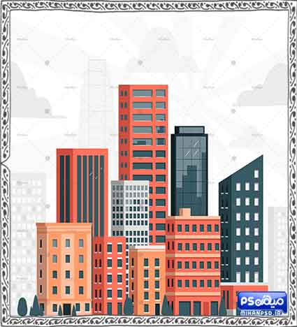 وکتور لایه باز شهر