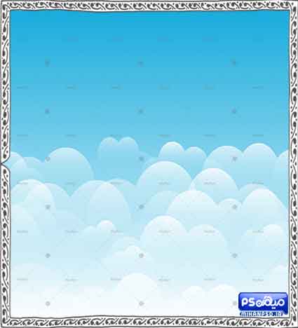 وکتور آسمان لایه باز