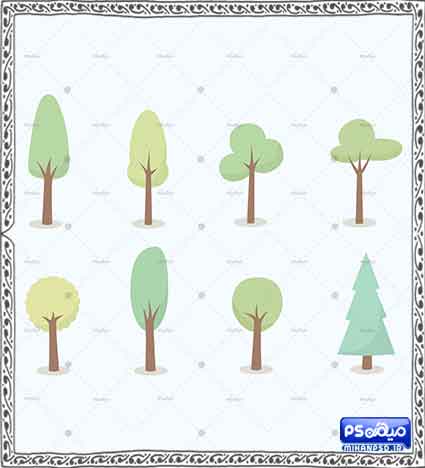 وکتور رایگان درخت