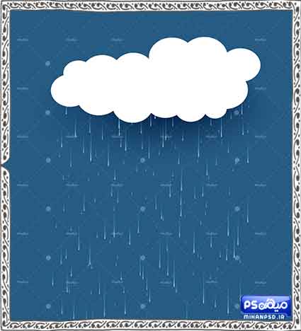 وکتور ابر رایگان