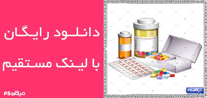 وکتور رایگان دارو