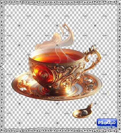 وکتور png چای