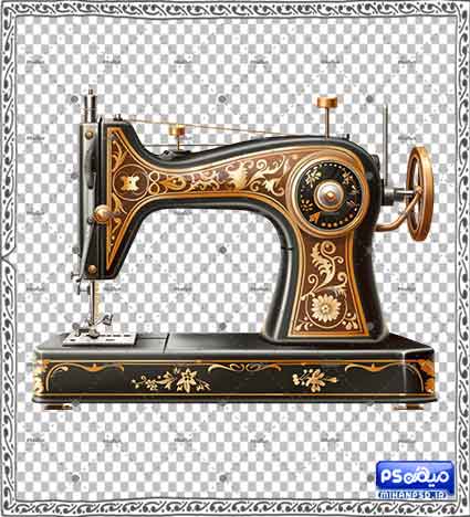 وکتور چرخ خیاطی