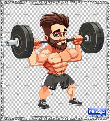 وکتور باشگاه بدنسازی