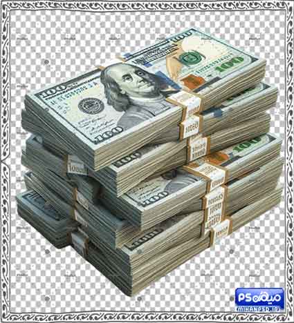 وکتور سه بعدی دلار