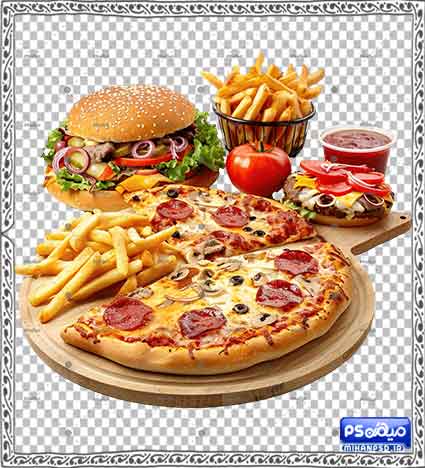 وکتور رایگان پیتزا