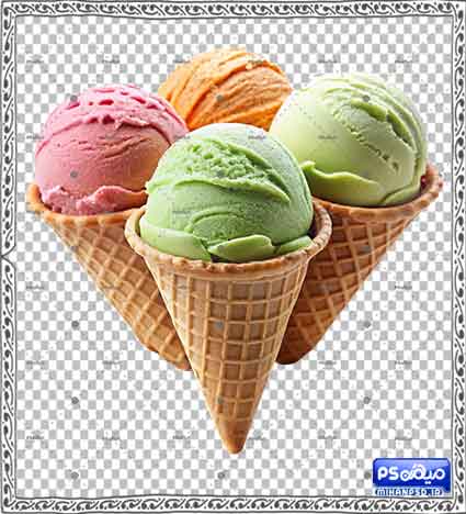 وکتور بستنی قیفی