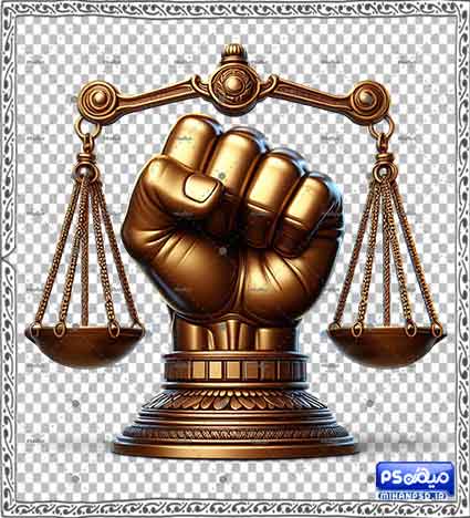 وکتور سه بعدی وکیل