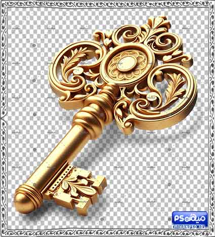 وکتور سه بعدی کلید 