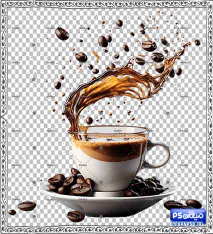 وکتور فنجان قهوه