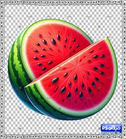 وکتور png هندوانه