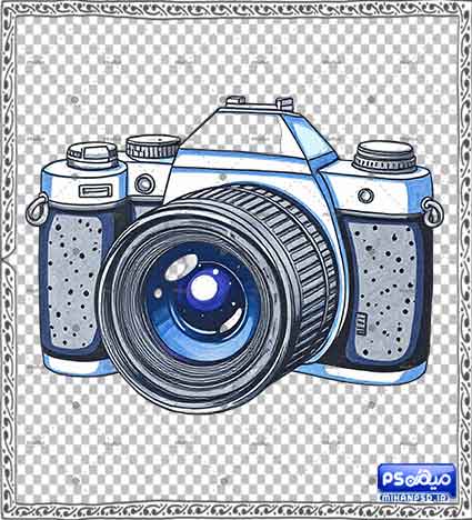 طرح وکتور دوربین