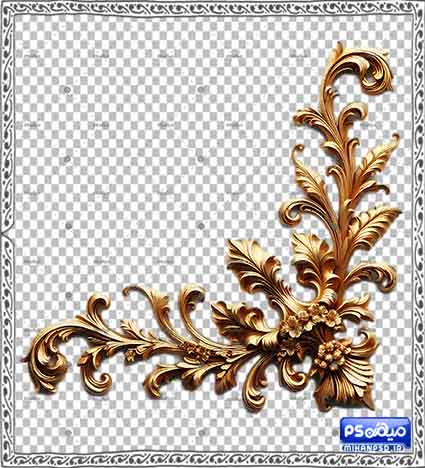 حاشیه اسلیمی لایه باز