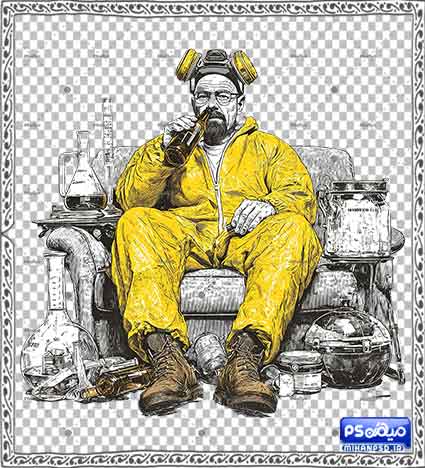 وکتور breeking bad