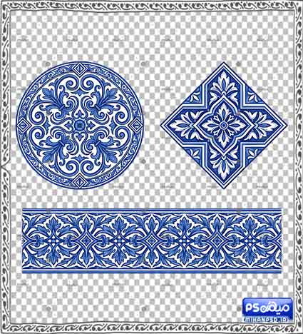وکتور رایگان تذهیبی و اسلیمی