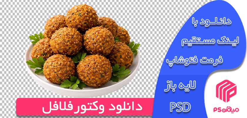 طرح وکتور فلافل