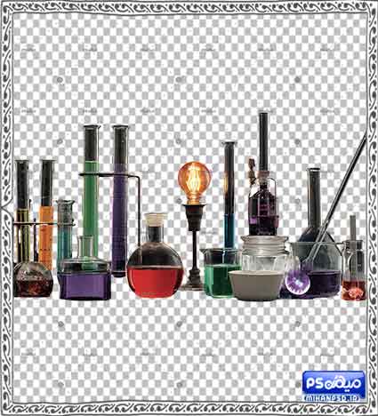 وکتور آزمایشگاه png مناسب طراحی برای مشاغل پزشکی